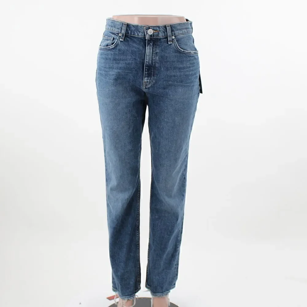Hudson Jeans Holly High-Rise Straight-Leg J Golden Days